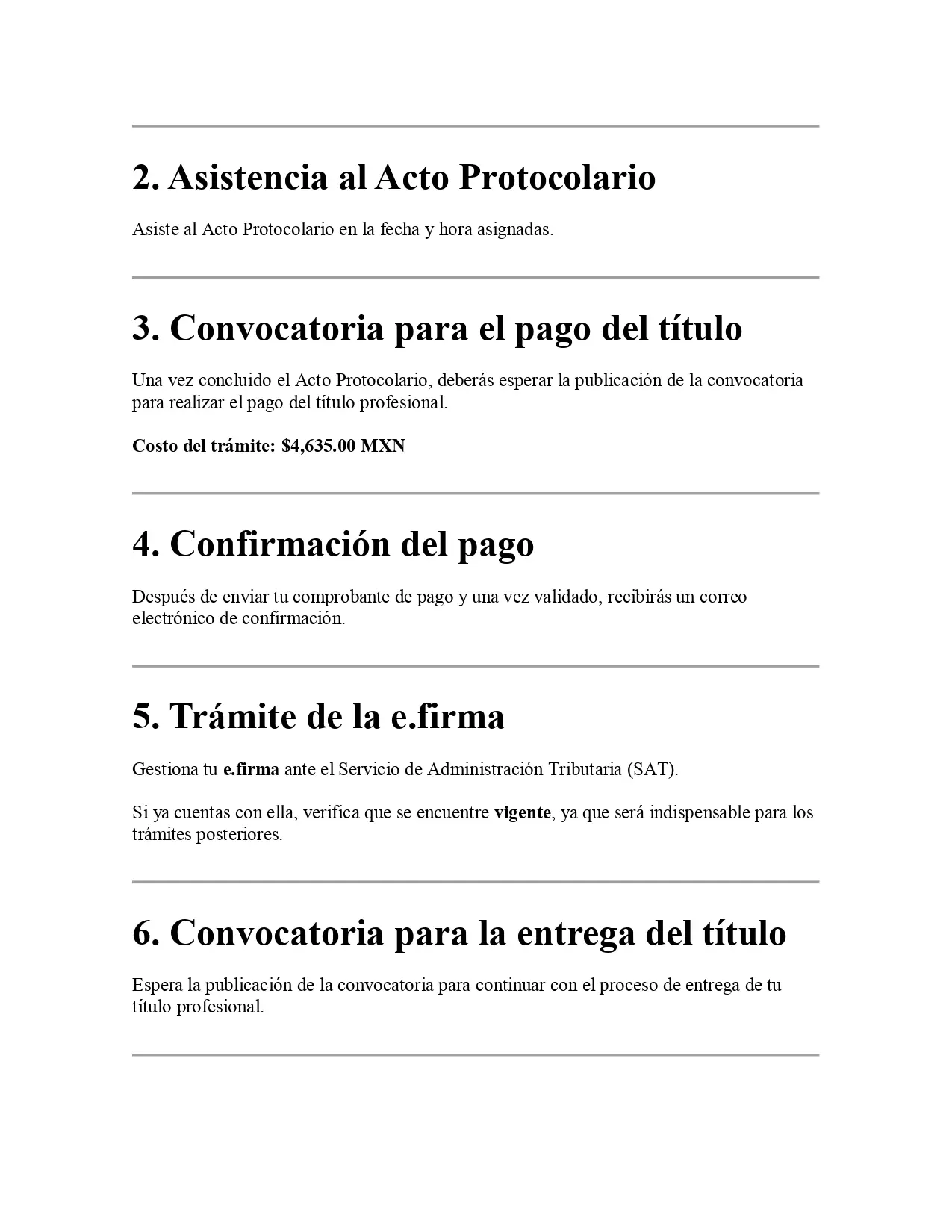 Proceso de Titulación